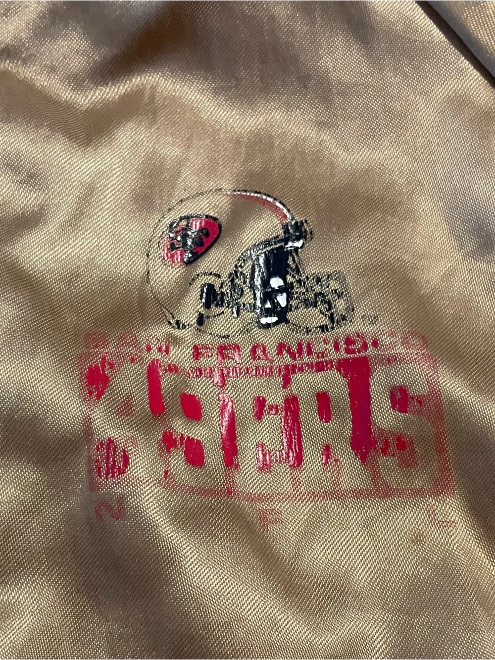 Locker Line San Francisco 49ers Bomber Jacket Vintage